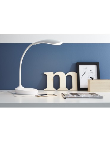 Markslojd SWAN USB Biały 106093 Biurkowa - produkt 2