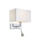 Wall lamps - Markslojd SAVOY Wall 2L Chrome/White 106307 Wall lamp. - product 1