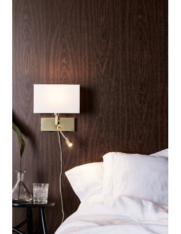 Markslojd SAVOY Wall 2L Brass/White 106308 Wall lamp. - product 2