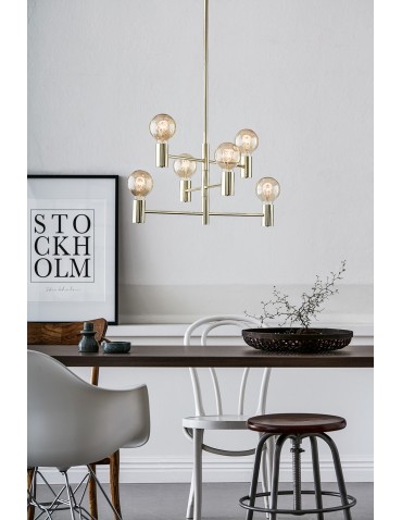 Markslojd CAPITAL 6L Gold 106418 Chandelier. - product 2
