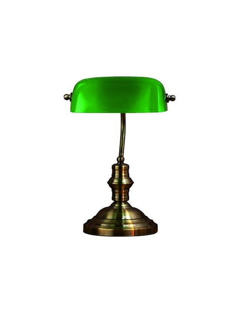 Reading table lamps - Markslojd BANKERS 1L 42cm Green 105931 Desk - product kolory-swiatla.pl 1