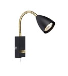 Scandinavian style wall lamps - Markslojd CIRO Black 106589 Wall lamp - product 1