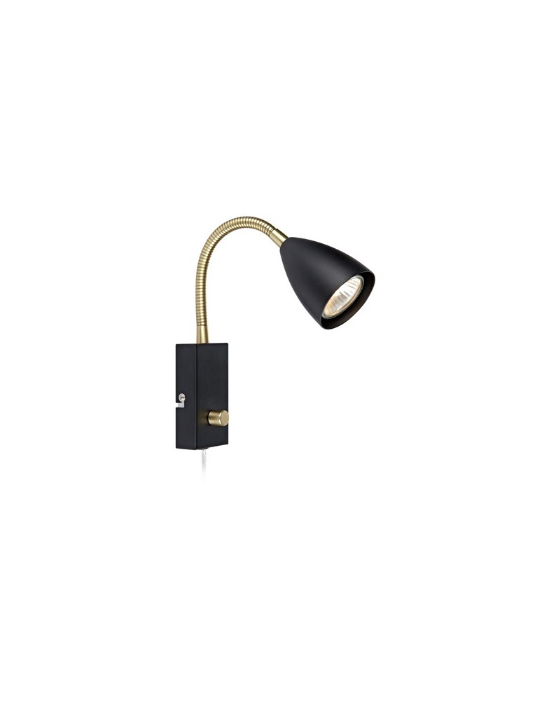 Scandinavian style wall lamps - Markslojd CIRO Black 106589 Wall lamp - product kolory-swiatla.pl 1