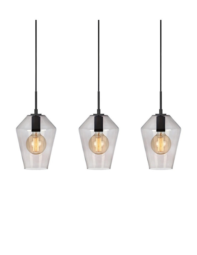 Triple pendant lamps - Markslojd RETRO 3L 3xE27 Pendant 107132 - product kolory-swiatla.pl 1