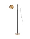 Markslojd CHESTER 1xE27 Floor Lamp Black, Brown 107231
