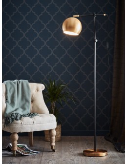 Markslojd CHESTER 1xE27 Floor Lamp Black, Brown 107231 - product 2