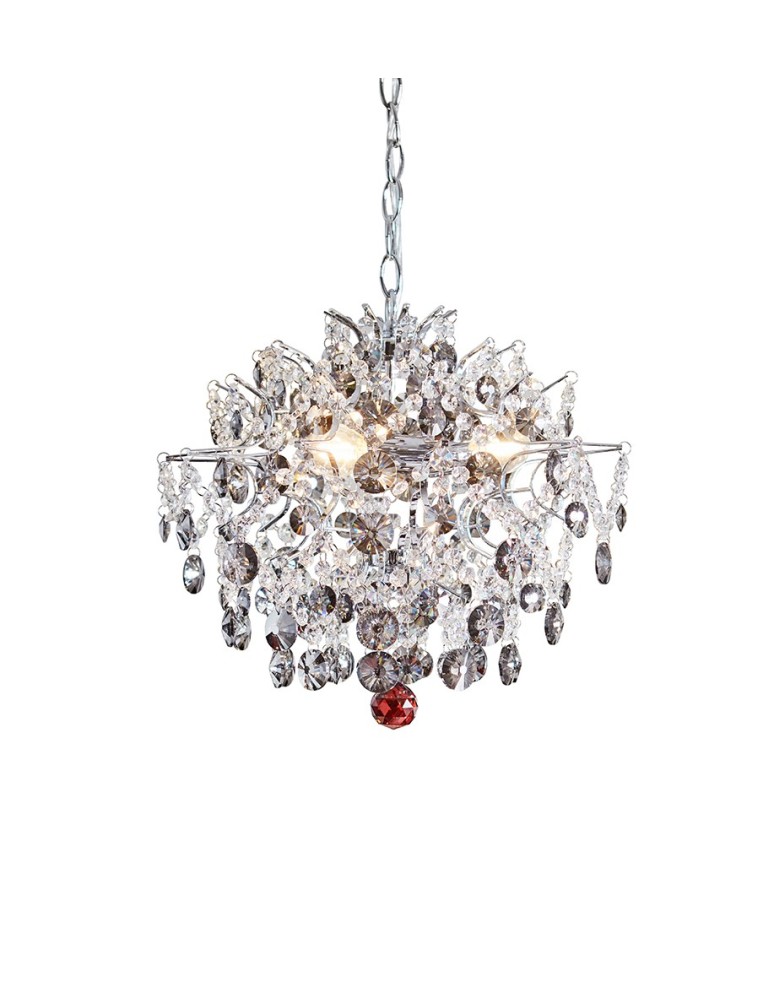 Glamour chandeliers - Markslojd HIDDEN GEM Pendant 3L 40cm 3xE14 107416 - product kolory-swiatla.pl 1