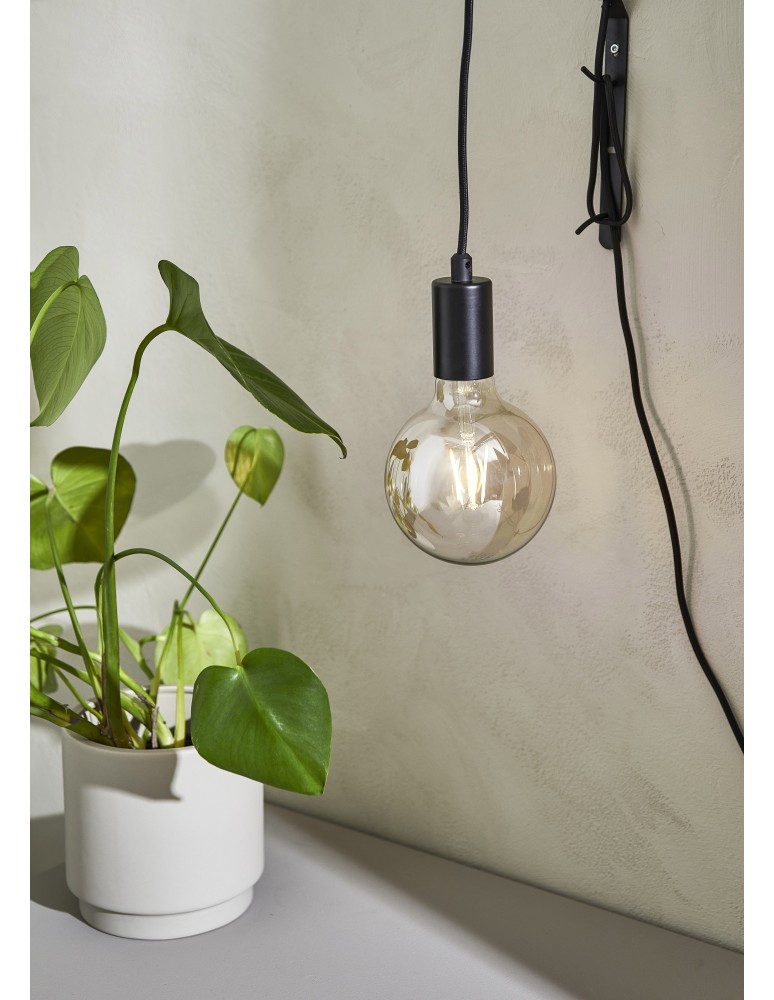 Pendant lamps bulbs - Markslojd SKY Pendant 1L Black 107366 - product kolory-swiatla.pl 3