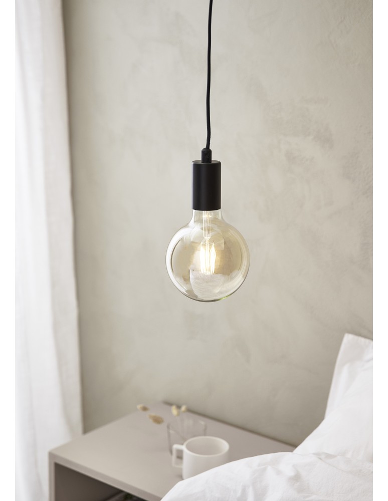 Pendant lamps bulbs - Markslojd SKY Pendant 1L Black 107366 - product kolory-swiatla.pl 4