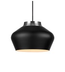 Pendant lamps - Markslojd KOM Hanging 31cm 1L Black/Steel 107378 - product 1