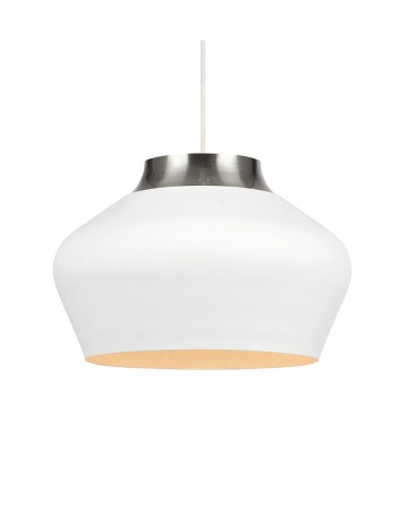 Markslojd KOM Hanging 31cm 1L White/Steel 107379