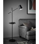 Broken floor lamps - Markslojd Linear Black 1xE14 USB Floor Lamp 107307 - product 2