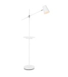 Broken floor lamps - Markslojd Linear White 1xE14 USB Floor Lamp 107308 - product 1