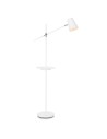 Markslojd Linear White 1xE14 USB Floor Lamp 107308