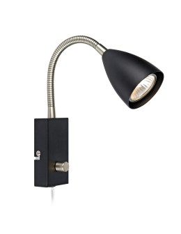 Markslojd Ciro Flex Czarny Kinkiet 1xGU10 107409