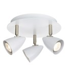 Adjustable ceiling lamps - spots - Markslojd Ciro White Plafond 3xGU10 107412 - product 1