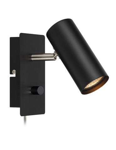 Markslojd Barcelona Black Wall lamp 1xGU10 107345