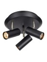 Markslojd Barcelona Black Plafond 3xGU10 107348