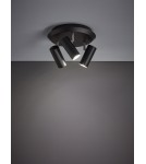 Spotlight ceiling lamps - Markslojd Barcelona Black Plafond 3xGU10 107348 - product 2