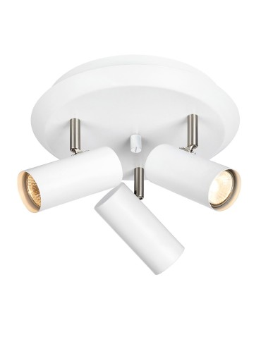 Markslojd Barcelona White Plafond 3xGU10 107349
