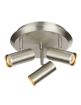 Markslojd Barcelona steel Plafond 3xGU10 107350