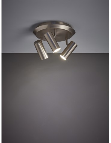 Markslojd Barcelona steel Plafond 3xGU10 107350 - product 2