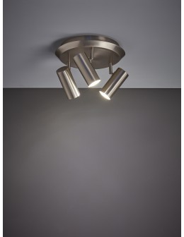 Markslojd Barcelona stalowy Plafon 3xGU10 107350 - produkt 2