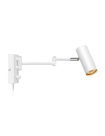 Markslojd TORINO Wall 1L White 107538 wall lamp.