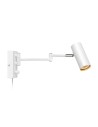 Markslojd TORINO Wall 1L White 107538 wall lamp.