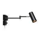 Scandinavian style wall lamps - Markslojd TORINO Wall 1L Black 107539 wall lamp. - product 1