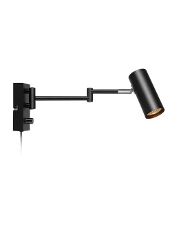 Markslojd TORINO Wall 1L Black 107539 wall lamp.