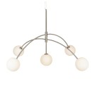 Pendant lamps - Markslojd HEAVEN 5xG9 Steel/Satin 107559 Pendant - product 1
