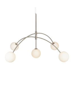 Markslojd HEAVEN 5xG9 Steel/Satin 107559 Pendant