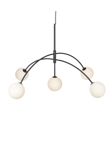 Markslojd HEAVEN 5L 5xG9 Black/Opal 107560 Pendant