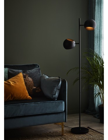 Markslojd EDGAR Floor Lamp 2L Black 107741 - product 2