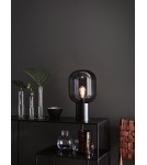 Scandinavian style table lamps - Markslojd BROOKLYN Table 1L 44cm Black/Smoked 107481 - product 3