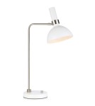 Reading table lamps - Markslojd LARRY Table 1L White/Steel 107502 - product 1