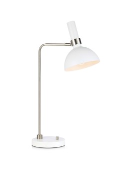 Markslojd LARRY Stołowa 1L Biały/Stal 107502