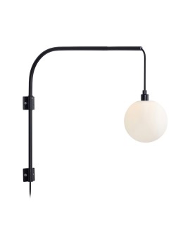 Markslojd BUDDY KInkiet 1L Czarny/Biały 107494