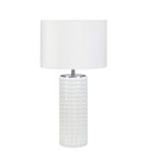 Table lamps with lampshade - Markslojd PROUD Table 1L White 107484 - product 1