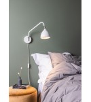 Scandinavian style wall lamps - Markslojd VALENCIA Wall lamp 1L White 107582 - product 2