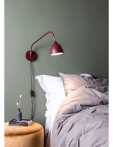 Markslojd VALENCIA Kinkiet 1L Burgundowy 107584 - produkt 2