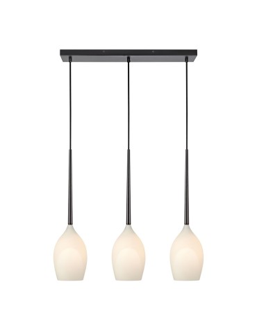 Markslojd SALUT Pendant 3L Black/White 106808