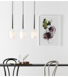 Triple pendant lamps - Markslojd SALUT Pendant 3L Black/White 106808 - product 2