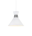 Pendant lamps - Markslojd WAIST Pendant 1L White/Satin 106801 - product 1