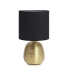 Table lamps with lampshade - Markslojd OSCAR Table 1L Gold/Black 107068 - product 1