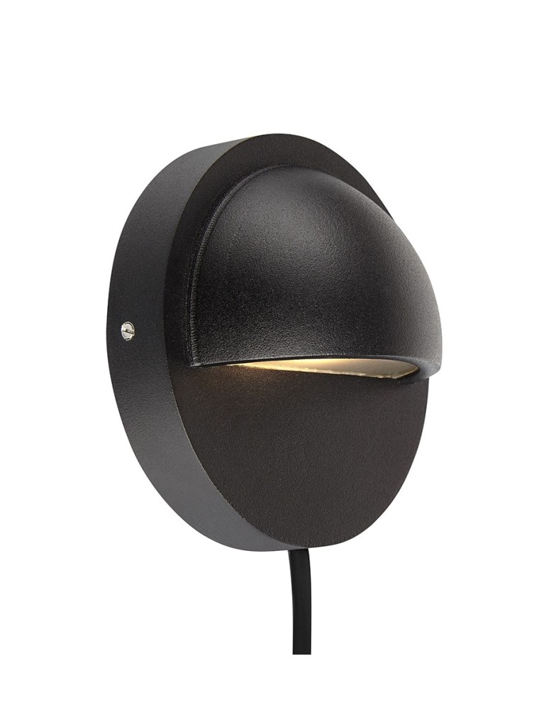 Markslojd GARDEN24 lamps - Markslojd GARDEN 24 Wall lamp 0.8W Black 107288 - product kolory-swiatla.pl 1