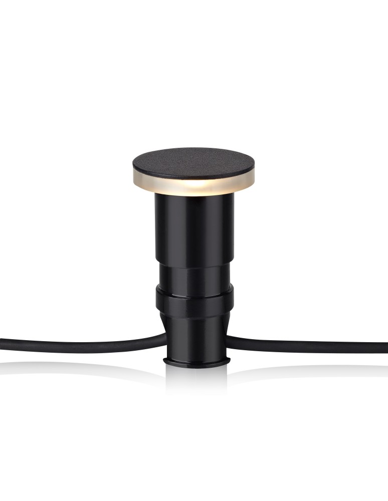 Markslojd GARDEN 24 Recessed 60mm 3W Black 106935
