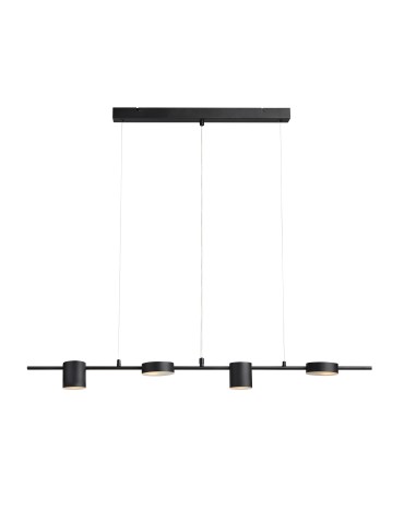 Markslojd ROW Pendant 4L Black 107746
