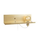 Scandinavian style wall lamps - Markslojd MULTI Wall lamp 1L Gold 107791 - product 1